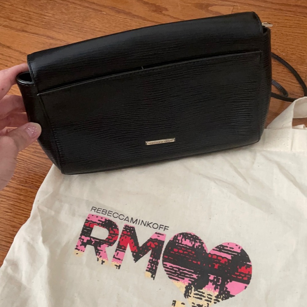 Rebecca Minkoff black clutch